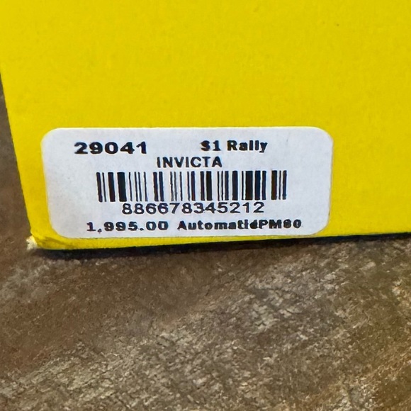 Invicta Gold and Blue Timepiece - Picture 9 of 9